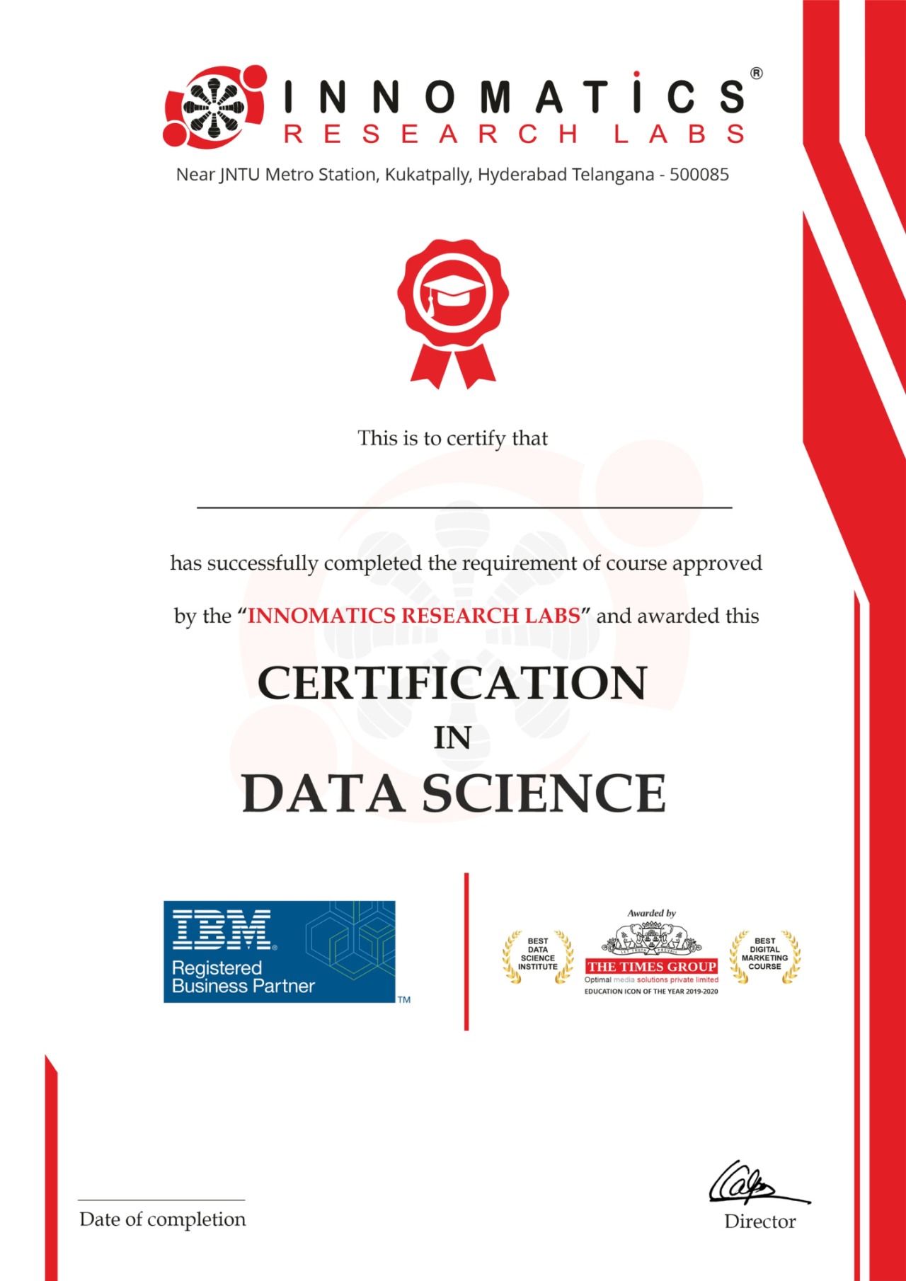 Data Science Summer Intensive Training and Internship Program ...